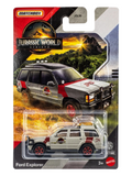 Matchbox Jurassic World Rebirth Ford Explorer Imported Mainline Card Art 1:64 Scale