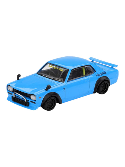 Mini GT #1169: Nissan LB★Works HAKOSUKA Baby Blue Imported 1:64 Scale