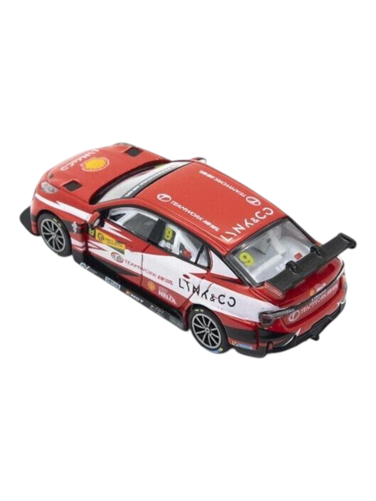 Xcartoys Shell Teamwork Lynk & Co Racing No 9-TCR Asia 2022 T1-19 1:64 Scale